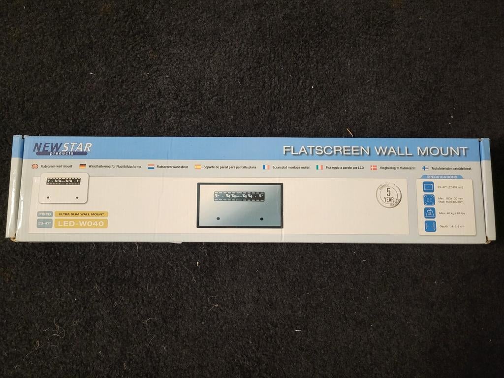 Flatscreen wall mount, Ophalen