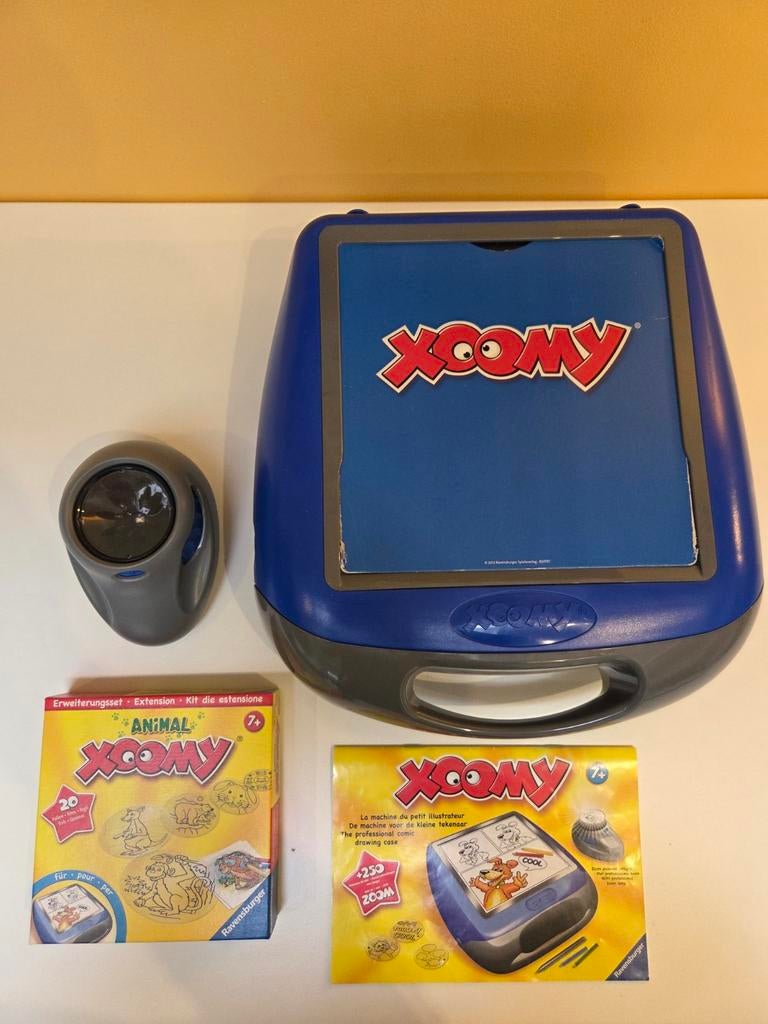 Xoomy tekenmachine met uitbereidingsset -Ravensburger, Kinderen en Baby's, Speelgoed | Educatief en Creatief, Ophalen, Gebruikt