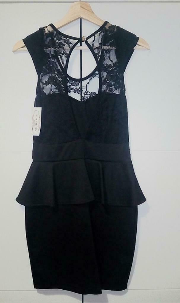 Robe de soirée noir neuve, Vêtements | Femmes, Robes, Neuf, Taille 36 (S), Noir, Enlèvement ou Envoi