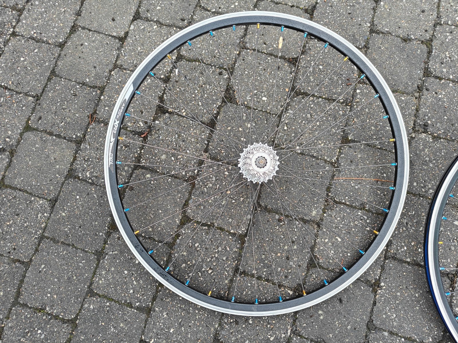 set wielen koers met Ultegra naven, Ophalen