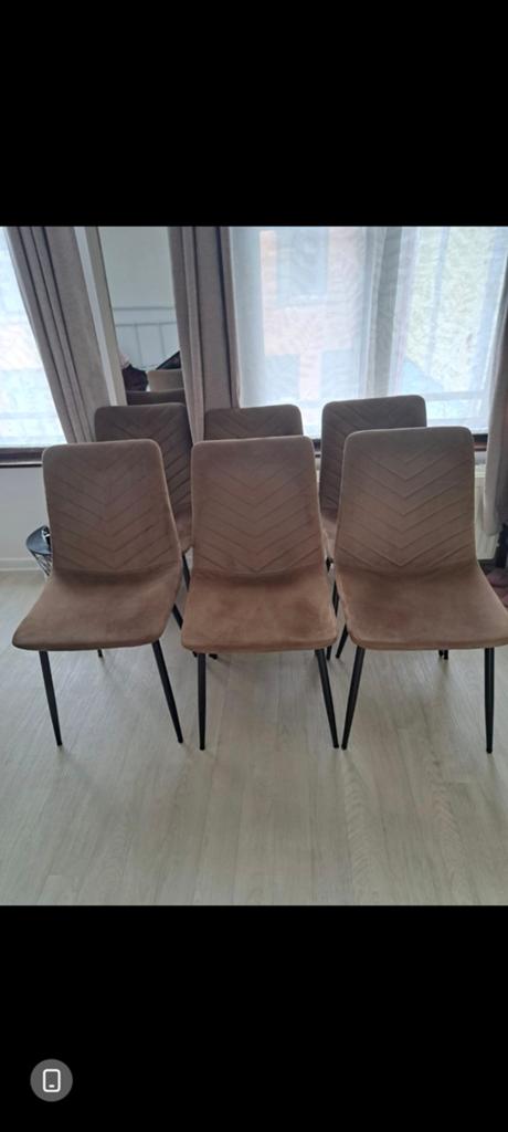 6 stoelen te koop, Ophalen