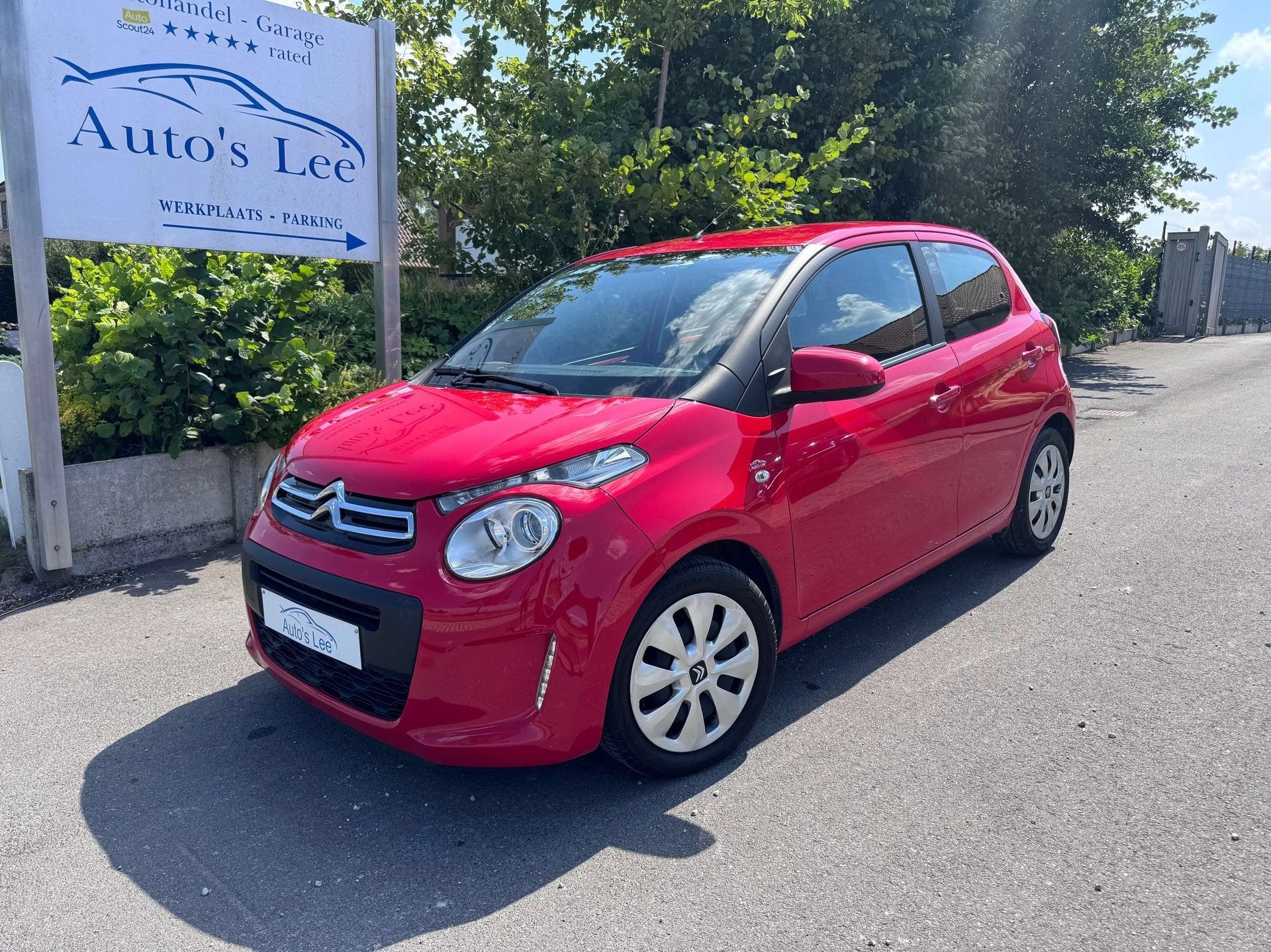 Citroen C1 C1 1.2i PureTech Feel Edition, Autos, Rouge, Achat, Euro 6, Entreprise