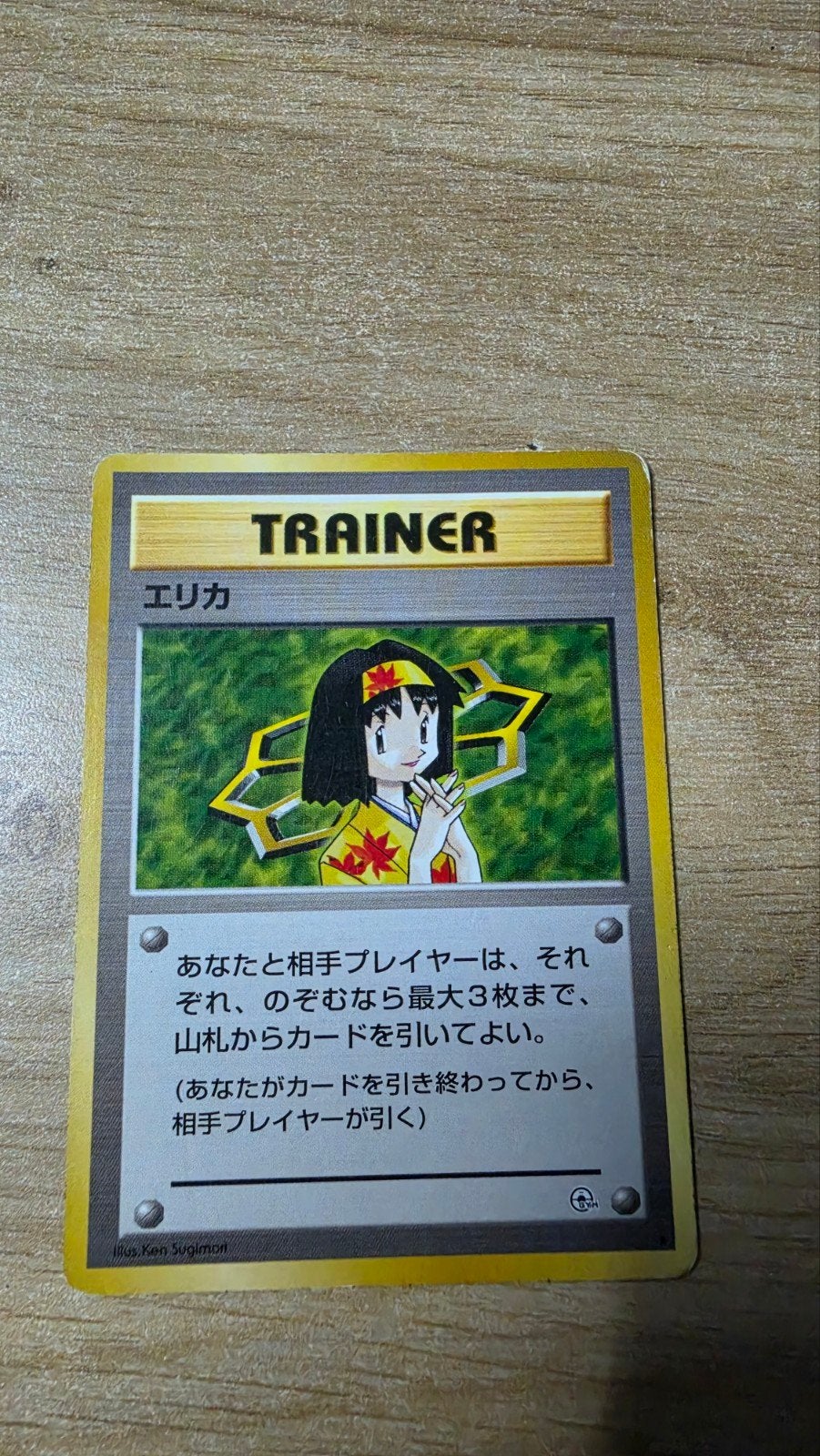 Erika gym  japans, Ophalen