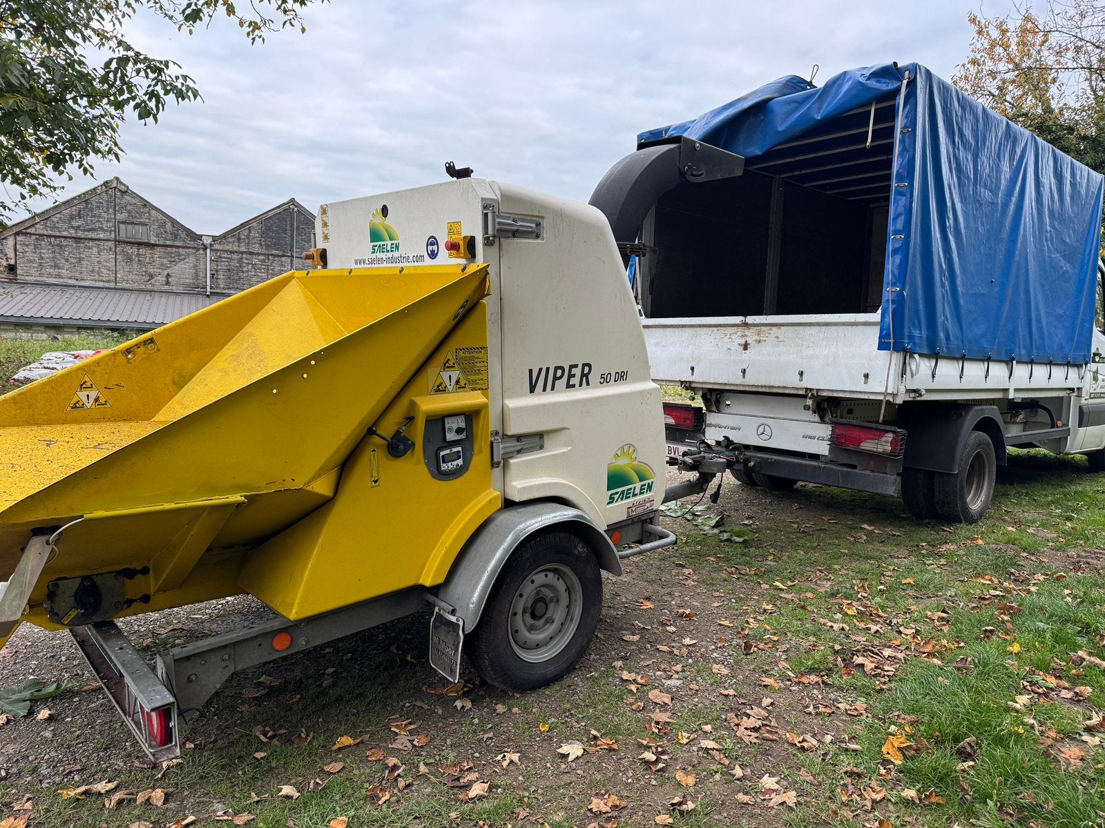 BROYEUR DE BRANCHE  SAELEN VIPER 50 DRI, Enlèvement ou Envoi, Comme neuf
