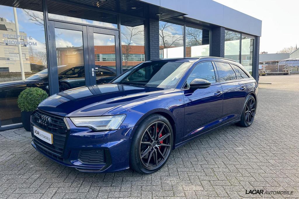 Audi A6 Avant 55 TFSI e quattro Competition I Vossen I, Auto's, Audi, Automaat, Gebruikt, 4 cilinders, Blauw