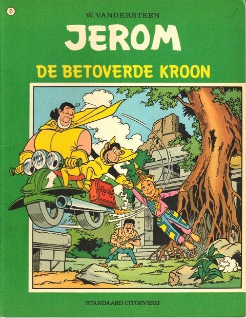 Jerom 51 – De betoverde kroon (1e druk 1973), Willy vandersteen, Eén stripboek, Nieuw, Ophalen of Verzenden