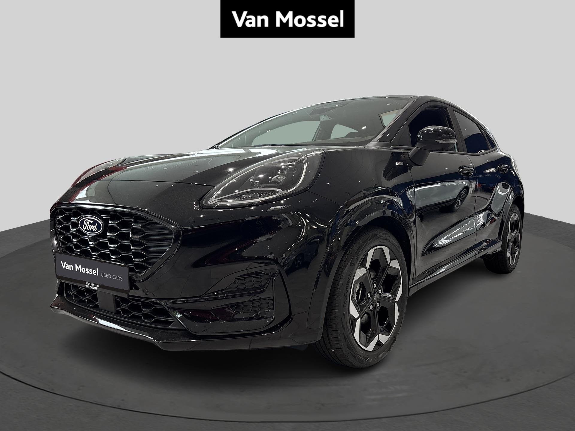 Ford Puma ST-Line X 155PK - Winter Pack - Driver Assist, Auto's, Zwart, Bedrijf, 5 zetels, 3 cilinders