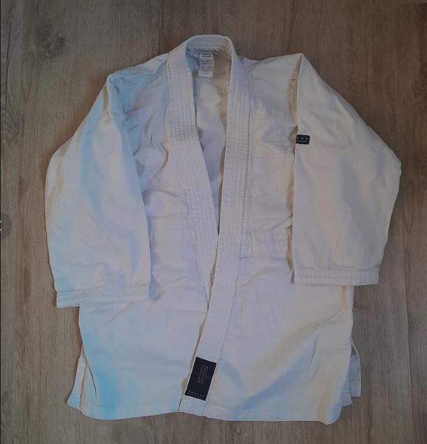 Kimono de judo Domyos pour enfants, Comme neuf, Domyos, Blanc, Taille 46 (S) ou plus petite