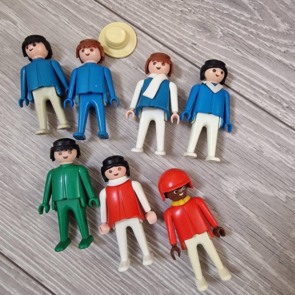 Vintage Playmobil popjes 1974, Enlèvement ou Envoi, Comme neuf, Pièces détachées, Figurines