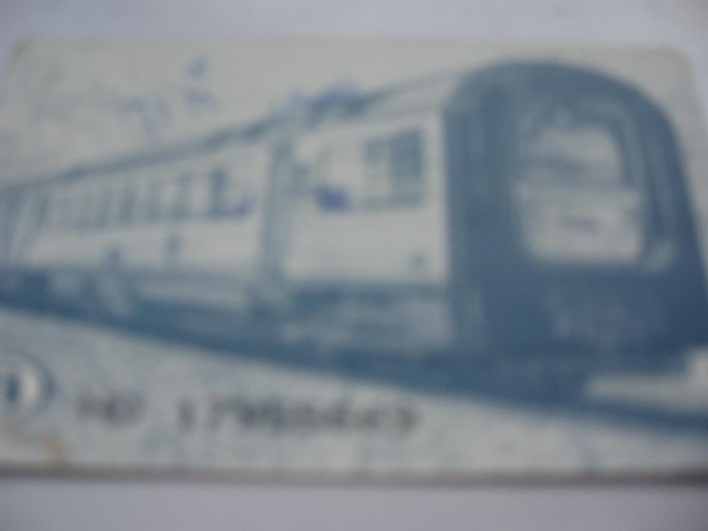 Oud NMBS-ticket., Verzamelen, Spoorwegen en Tram, Ophalen of Verzenden, Zo goed als nieuw, Trein, Kaart of Prent