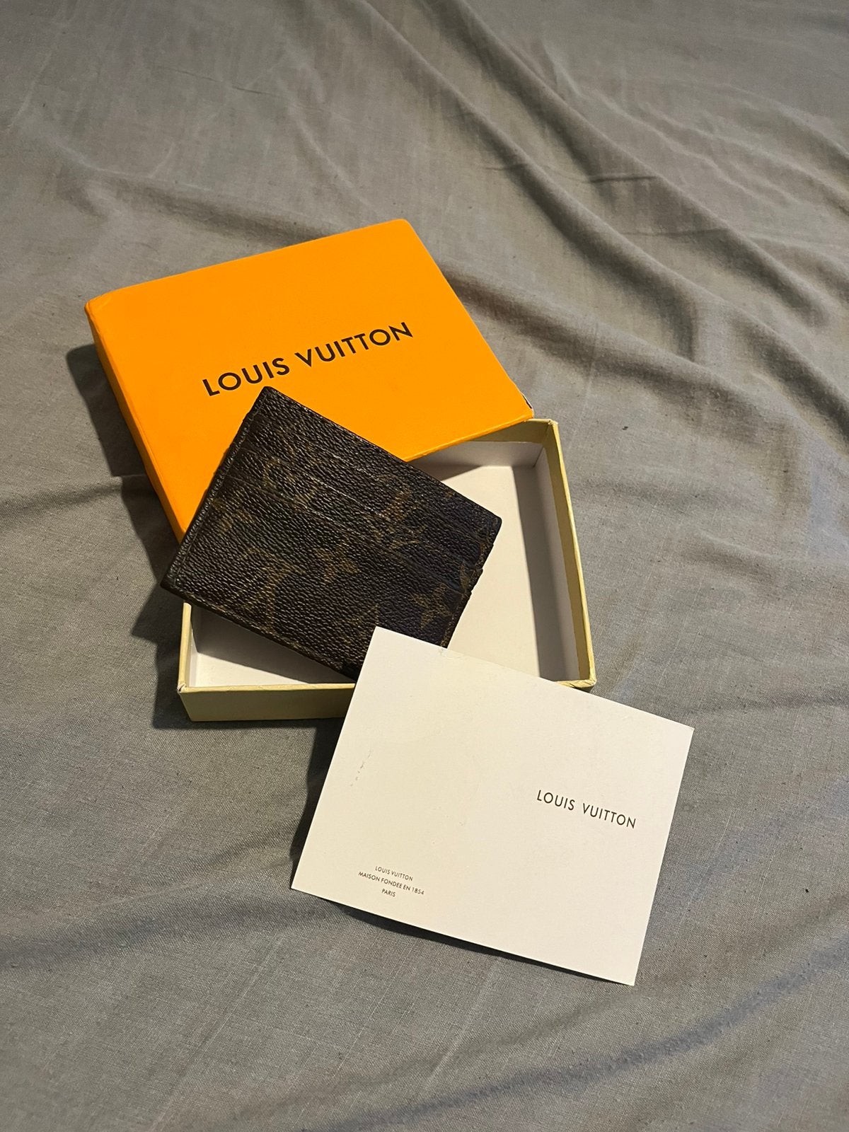 louis vuitton kaarthouder 1/1, Handtassen en Accessoires, Portemonnees, Ophalen of Verzenden, Zo goed als nieuw