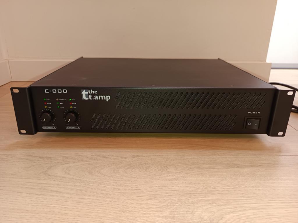 The t.amp e800, Audio, Tv en Foto, Professionele apparaten, Ophalen