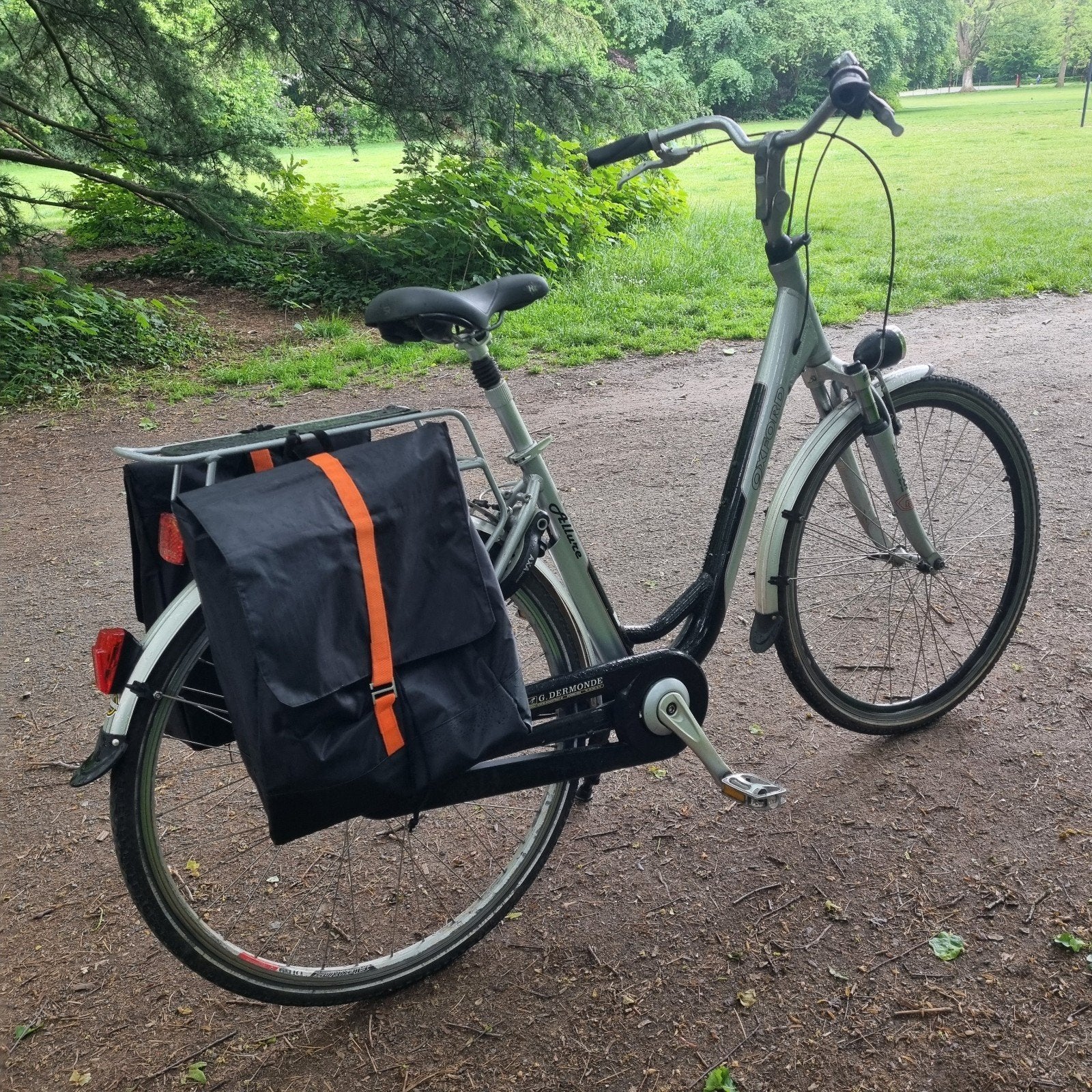 Damesfiets Oxford, Ophalen