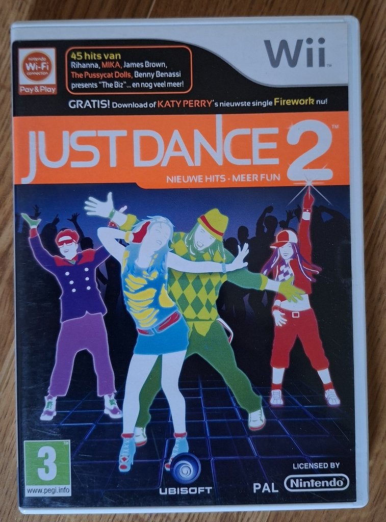 Wii Just Dance 2, Consoles de jeu & Jeux vidéo, Enlèvement ou Envoi, Utilisé, Musique, À partir de 7 ans