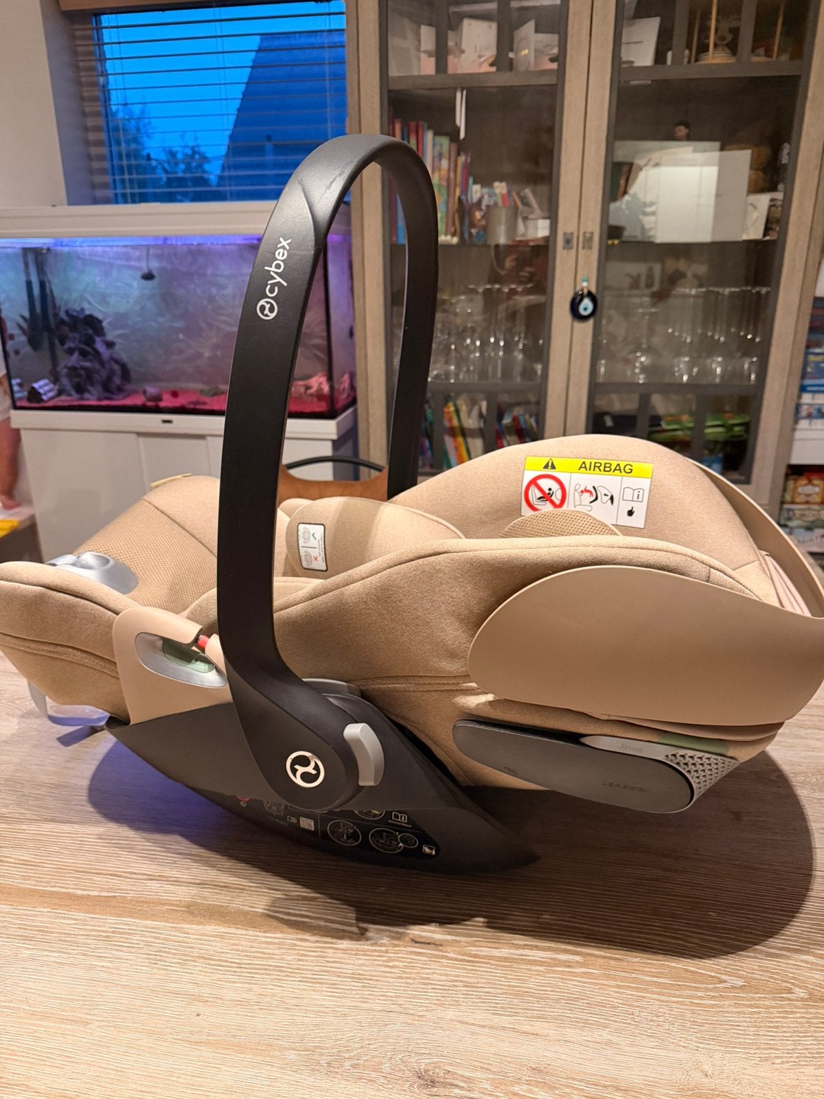 CYBEX Cloud T i-Size — Douillet beige, Enlèvement ou Envoi, Comme neuf
