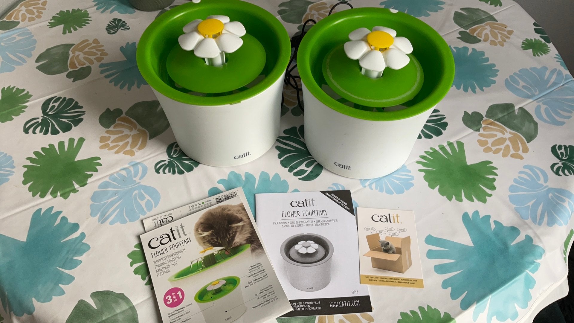 Te koop drinkfontein voor honden en katten, Dieren en Toebehoren, Ophalen, Zo goed als nieuw