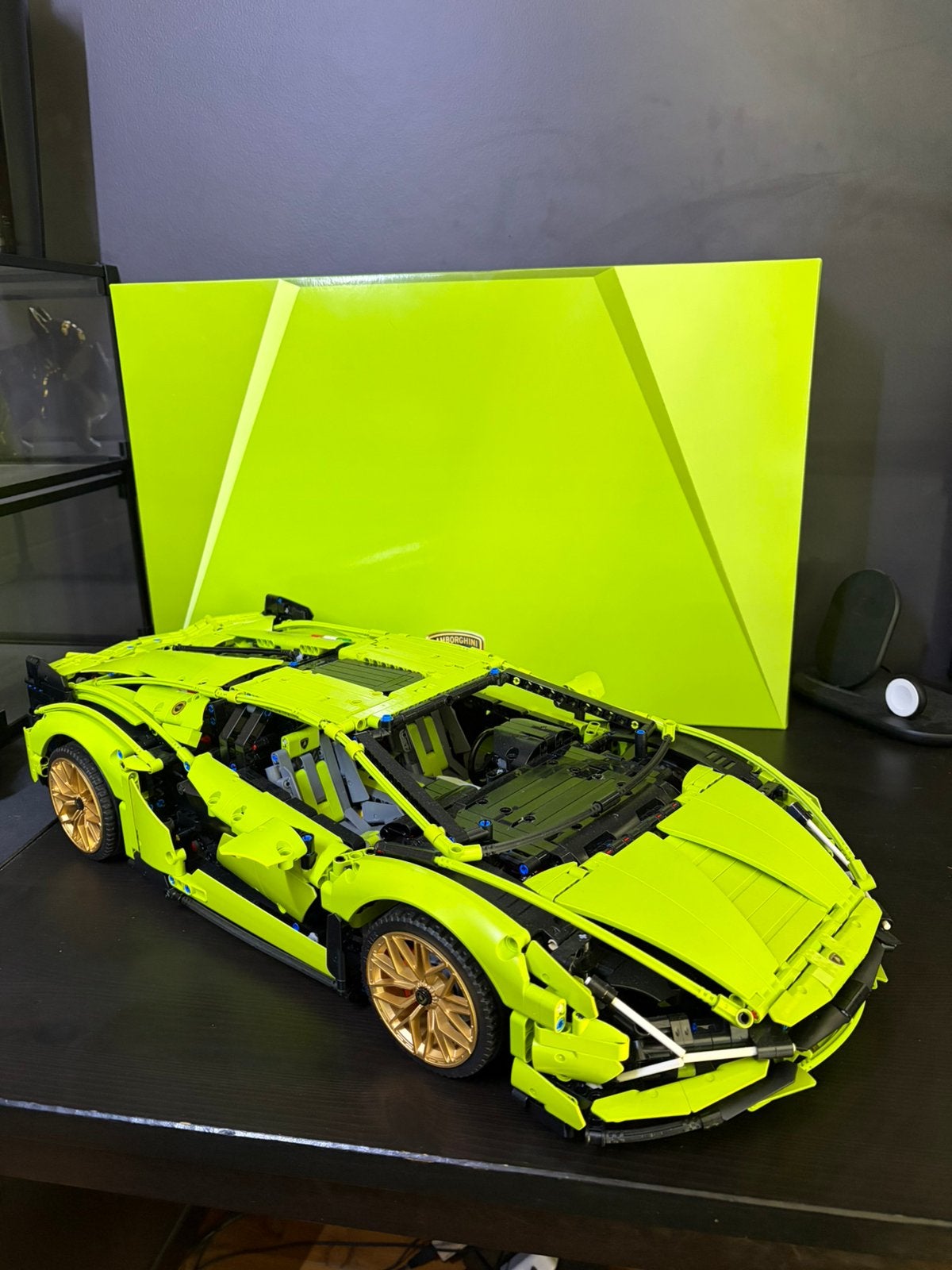 Lego lamborghini sian+ porsche 911, Ophalen, Zo goed als nieuw