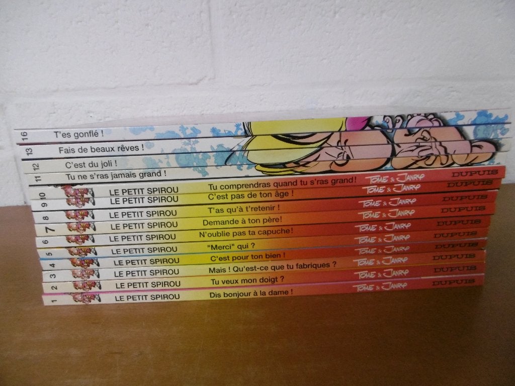 14 albums du Petit Spirou, Enlèvement ou Envoi