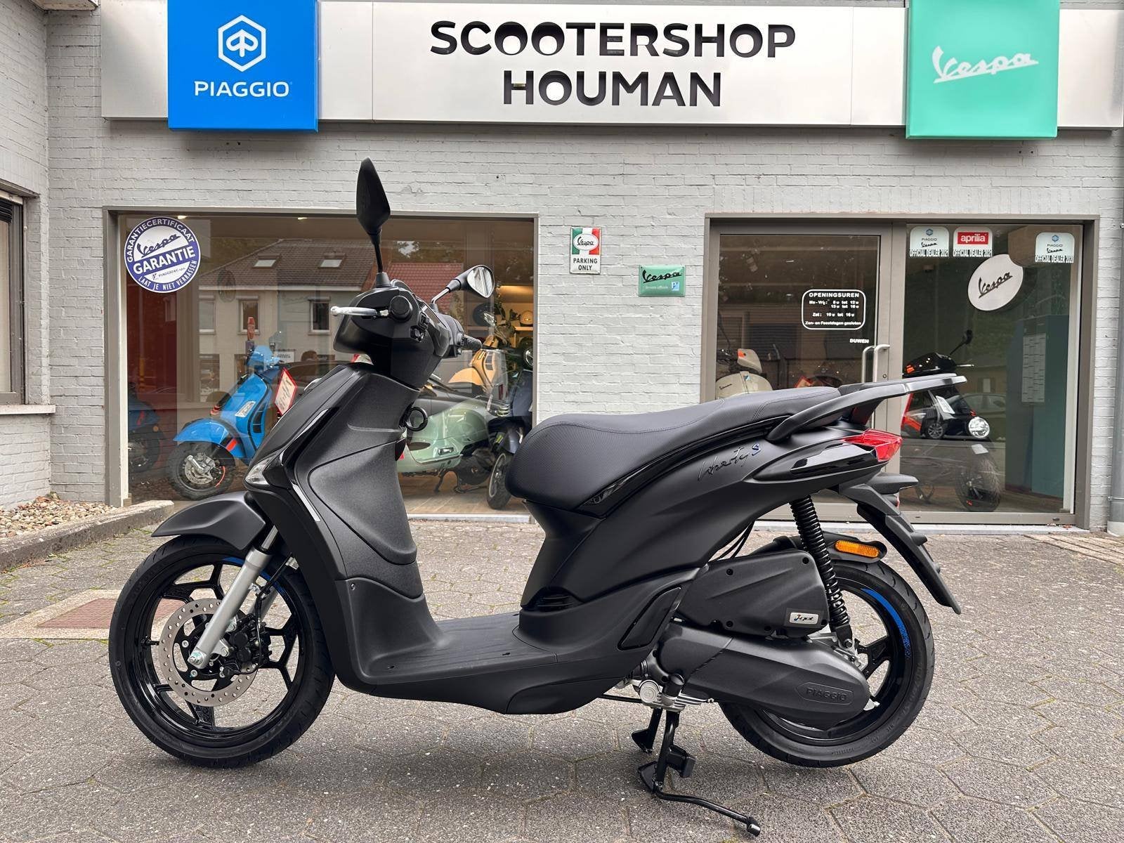 Piaggio Liberty S 50cc 45Km/h Nero Meteora Matt (nr.3), Fietsen en Brommers, Scooters | Piaggio, Nieuw, Benzine, 50 cc, Overige modellen