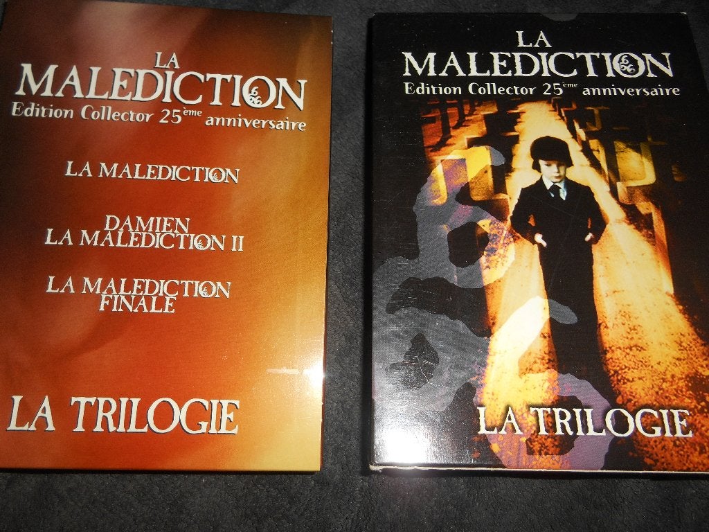 DVD La Malédiction coffret Trilogie éd collector 25éme anniv, Enlèvement ou Envoi