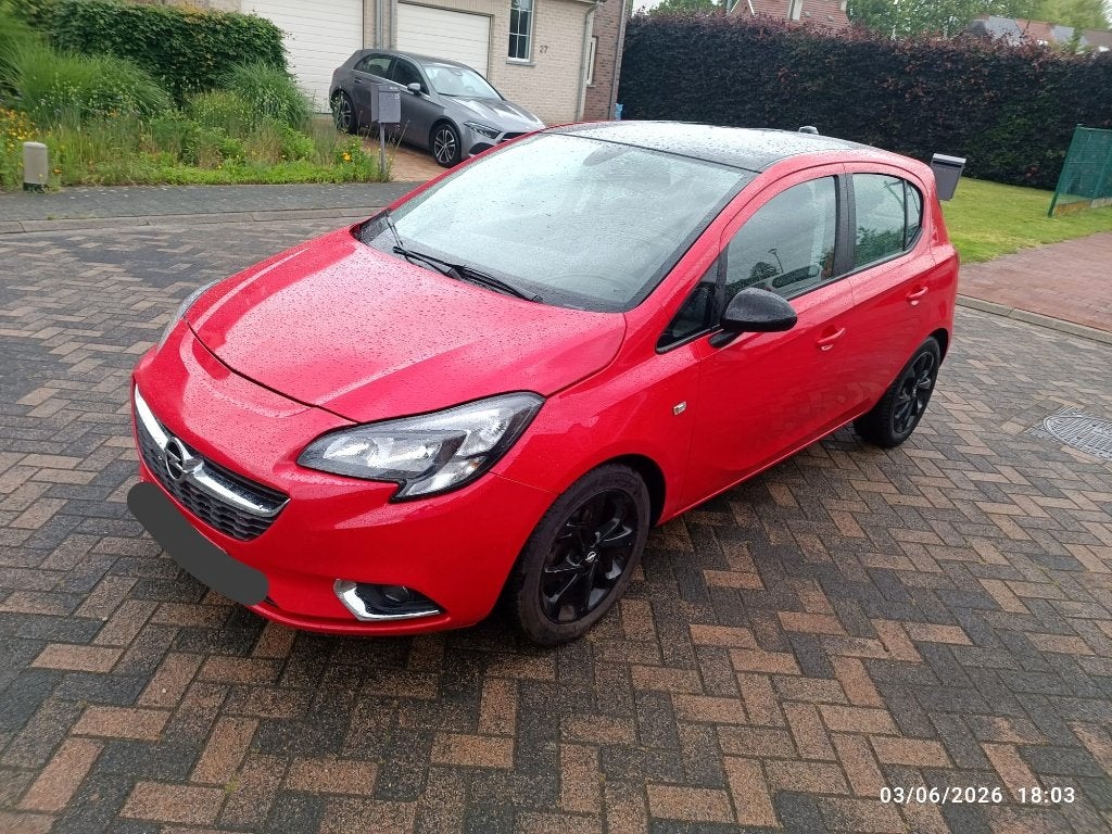 Opel Corsa 2019 1.4i black edition 40500km, Auto's, Euro 6, 5 deurs, Particulier, Start-stop-systeem