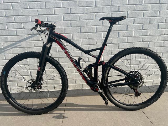 Niner RKT 9 RDO-Carbon Full Suspension-SRAMX0-RS-1-Topstaat, Fietsen en Brommers, Fietsen | Mountainbikes en ATB, Ophalen