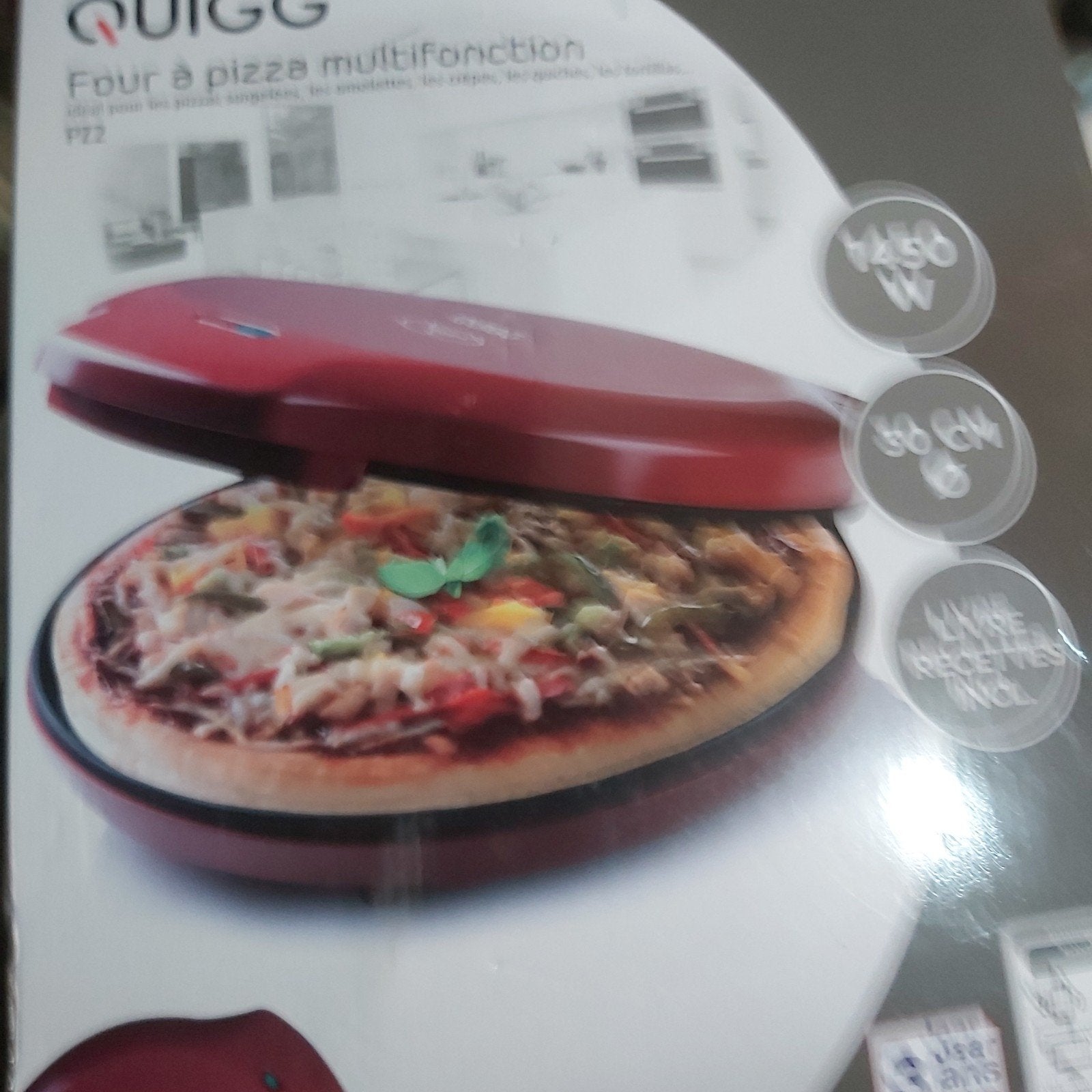 Four  a pizza  toute neuve  j aime utiliser, Ophalen
