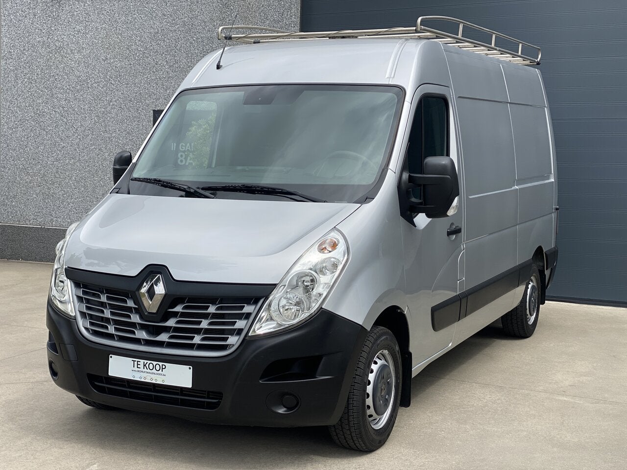 Renault Master L2h2-airco-dakdrager-trekh.-camera-17990€+BTW, Auto's, Bestelwagens en Lichte vracht, Bedrijf, 5 deurs, Zilver of Grijs
