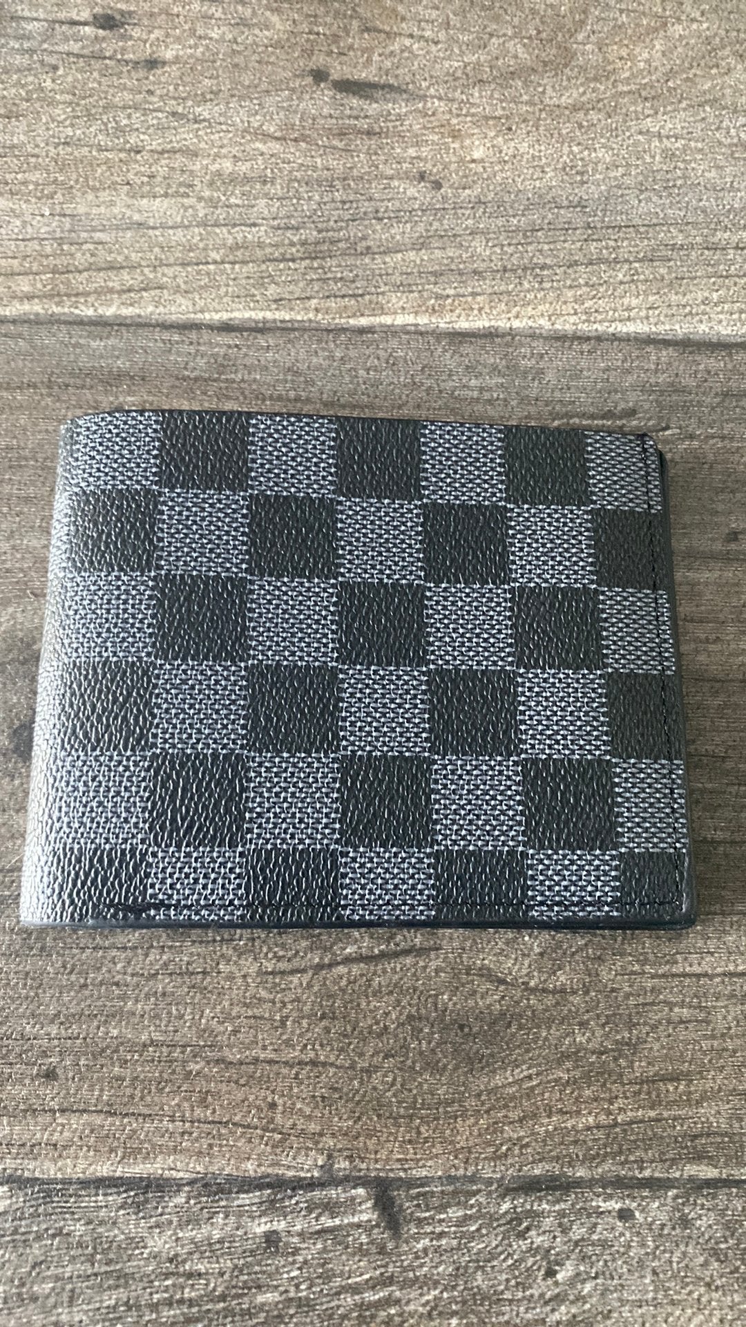Louis vuitton portemonnee, Bijoux, Sacs & Beauté, Enlèvement ou Envoi, Utilisé, Gris, Cuir