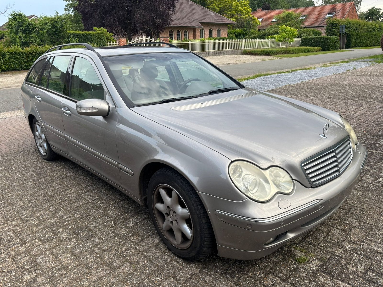 Mercedes C220 CDI Automaat FULL OPTION schuifdak navi airco, Auto's, Automaat, Particulier, C-Klasse, Te koop