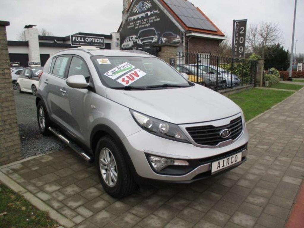 Kia Sportage 1.6i 2WD DYNAMIQUE ISG AIRCO ALU PDC TOPSTAAT 1, Stof, Gebruikt, Bedrijf, 5 deurs