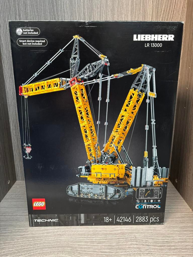 Lego Liebherr Rupsbandkraan LR 13000, Ophalen, Zo goed als nieuw