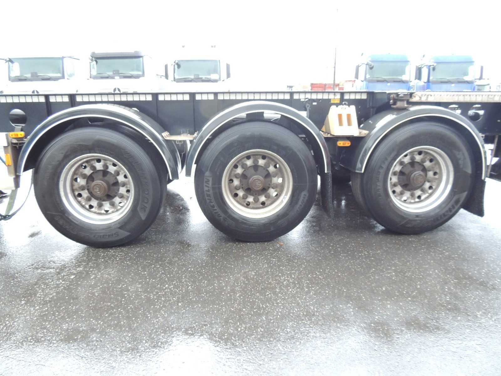 VAN HOOL - 2016 - CHÂSSIS CONTAINERS 20'-30' ADR - Semi-rem, Achat, Entreprise, Autres carburants, Remorques et Semi-remorques