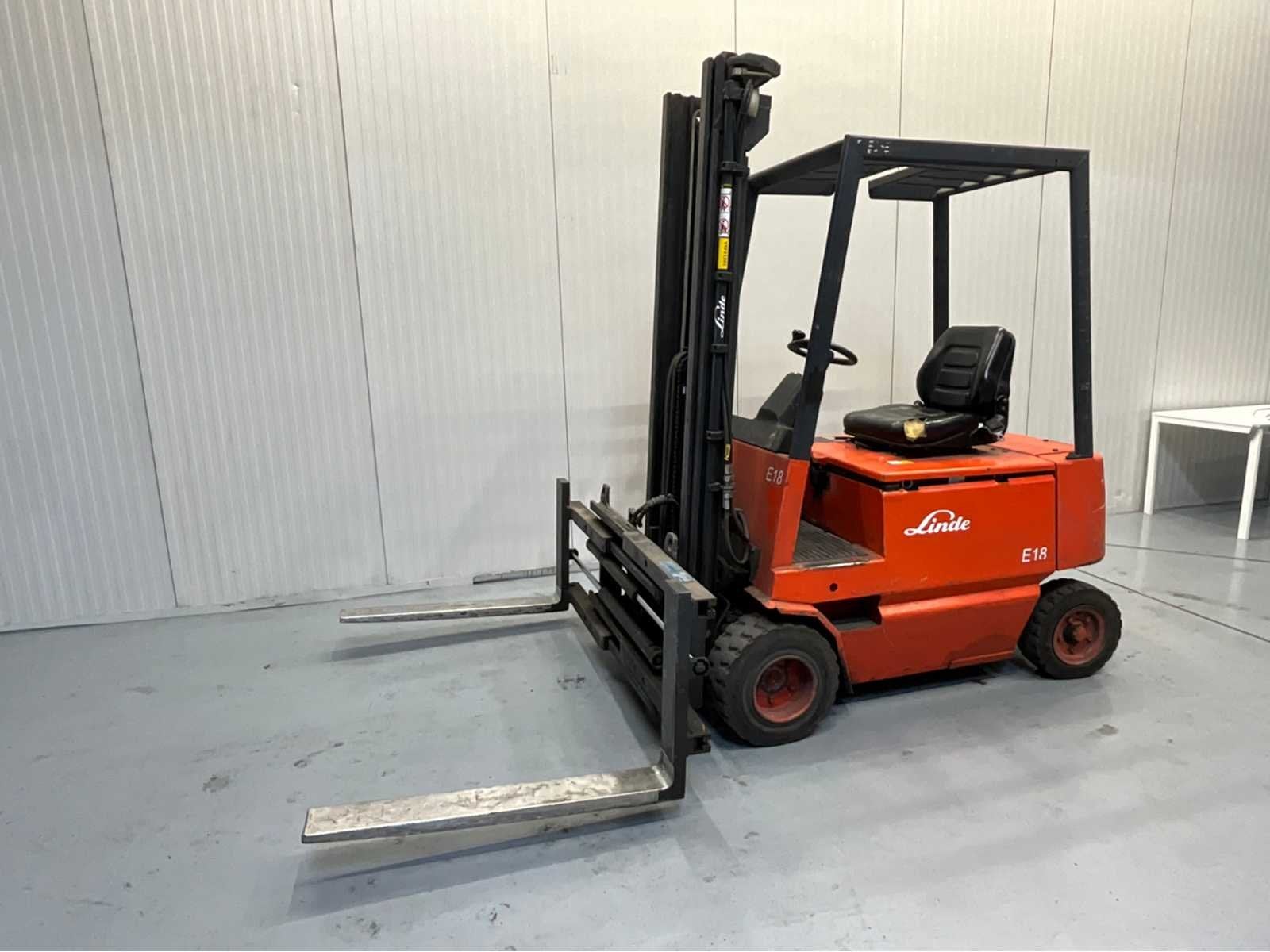 Linde E18P Vorkensteller - Freelift - Sideshift, 1000 à 2000 kg, Autre propulsion, Chariot élévateur, Linde