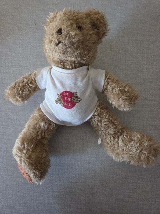 Teddybeer  I'm The Best, Ophalen of Verzenden, Zo goed als nieuw, Beer