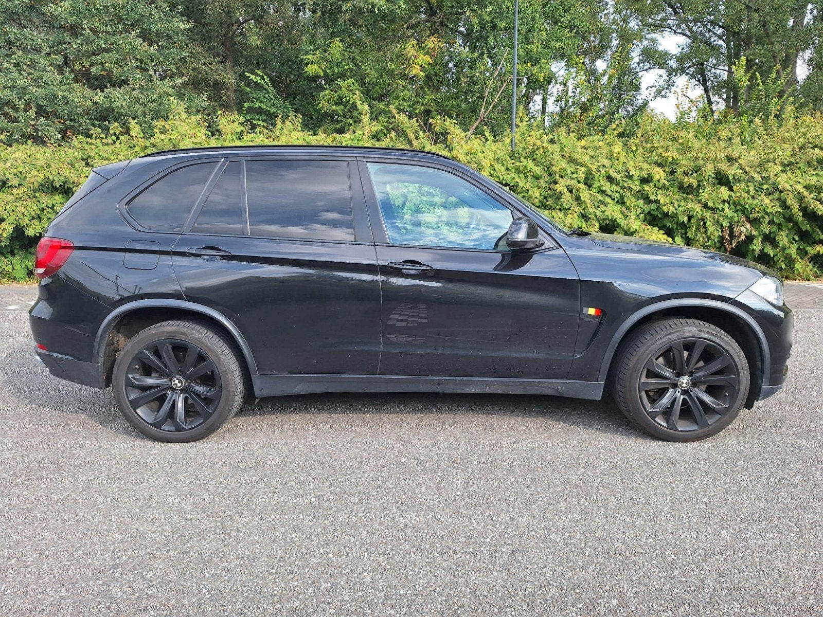 BMW X5 xDrive40e Plug-in Hybride Benzine – 2016, Auto's, Automaat, Zwart, Bruin, Hybride Elektrisch/Benzine