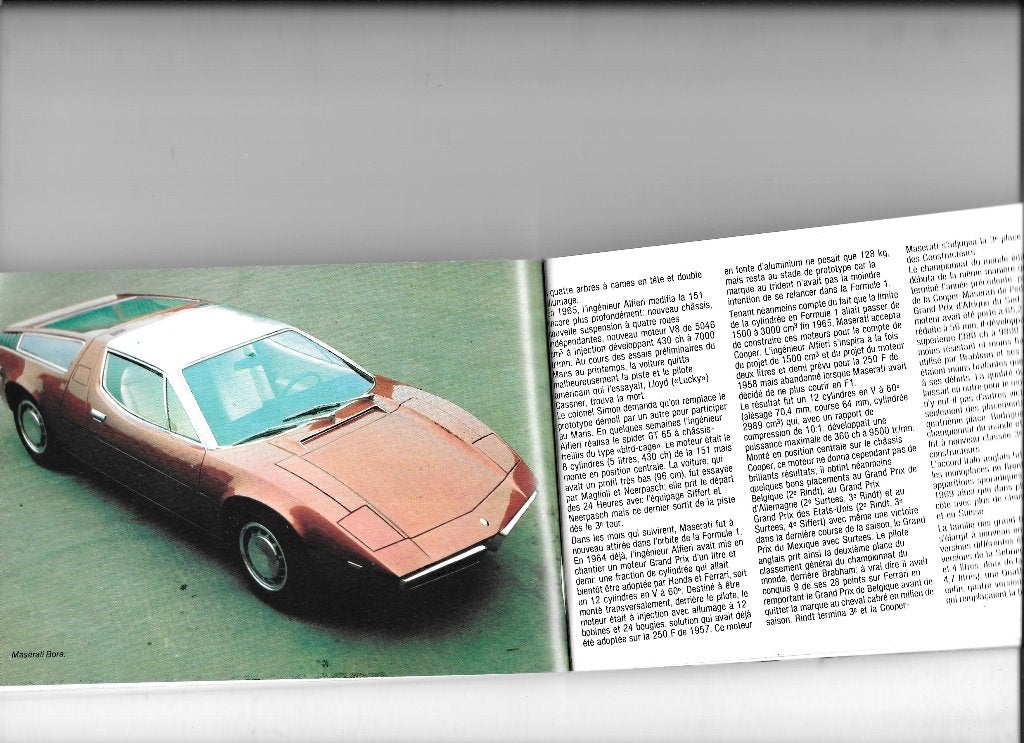 "L'histoire de la MASERATI", Ophalen of Verzenden, Zo goed als nieuw, Overige merken