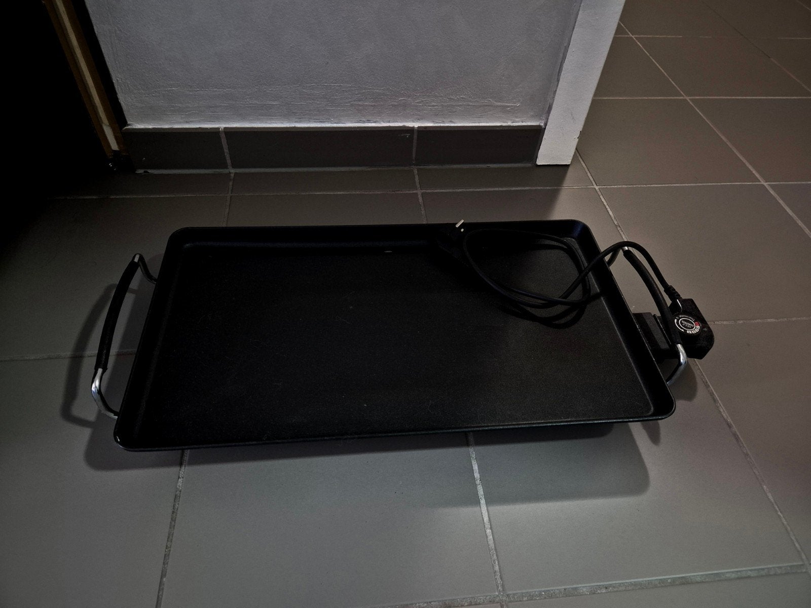 Grill plaat, Ophalen of Verzenden, Zo goed als nieuw