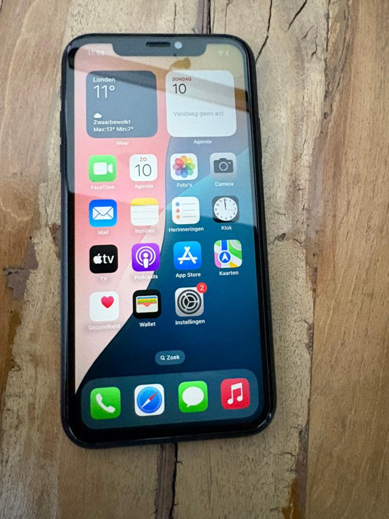 Iphone  XR 64gb, Telecommunicatie, Ophalen, Gebruikt, Zwart, IPhone XR