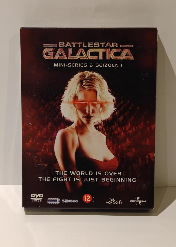 Battlestar Galactica MiniSeries Seizoen 1 DVD Box set Sci-fi, Boxset, Science Fiction en Fantasy, Ophalen of Verzenden, Zo goed als nieuw