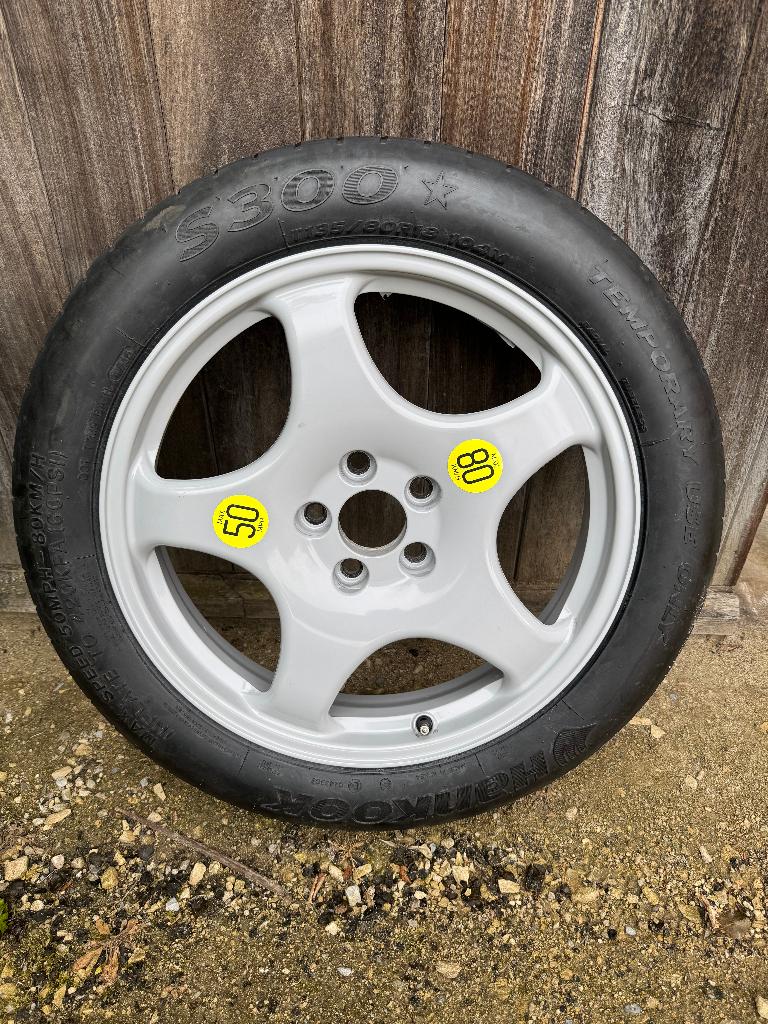 BMW 5-serie  G30 G31 thuiskomer reservewiel, Auto-onderdelen, Ophalen, 18 inch, Banden en Velgen, 135 mm