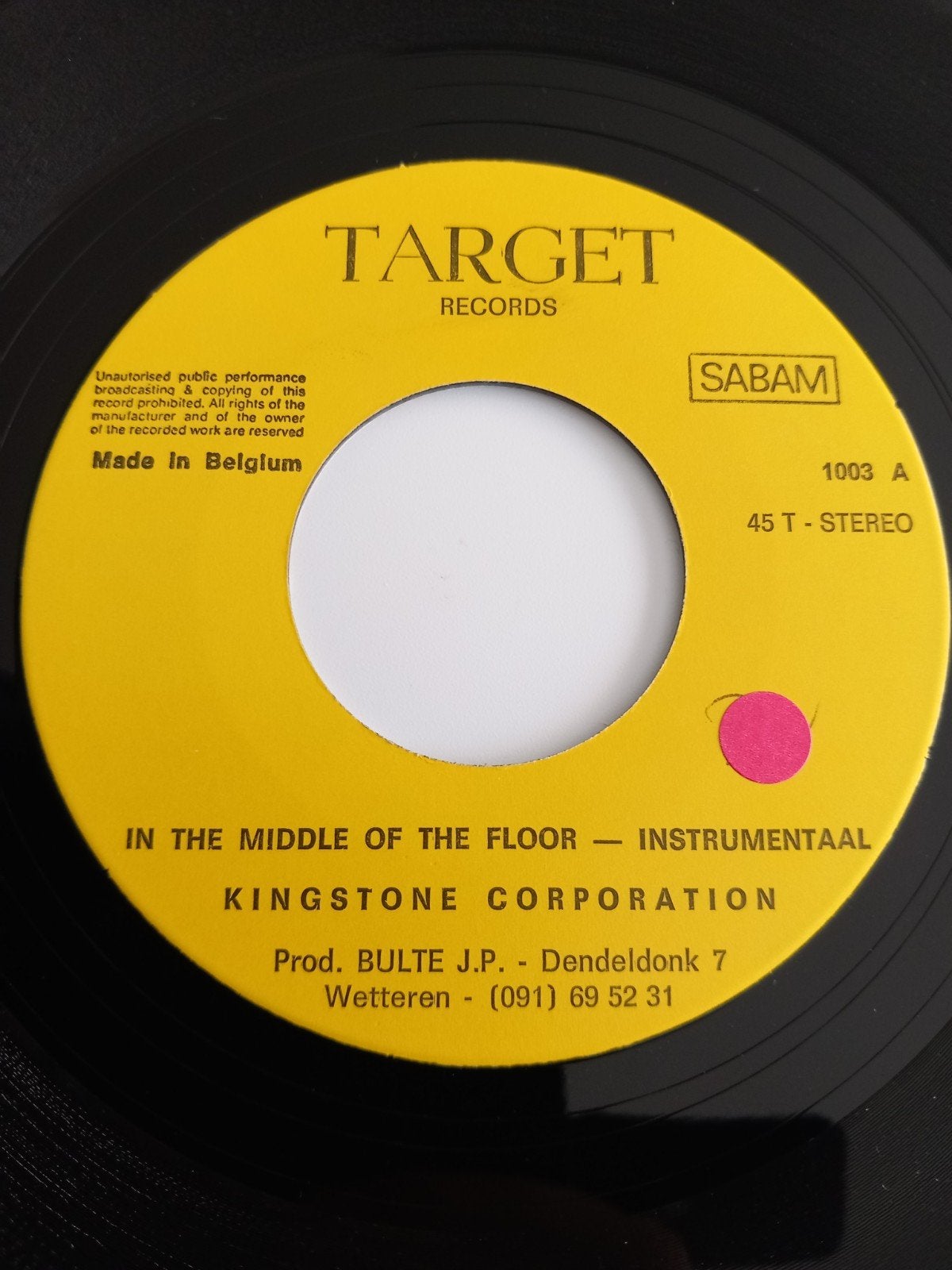 KINGSTONE CORPORATION.  POPCORN 45T, Enlèvement ou Envoi