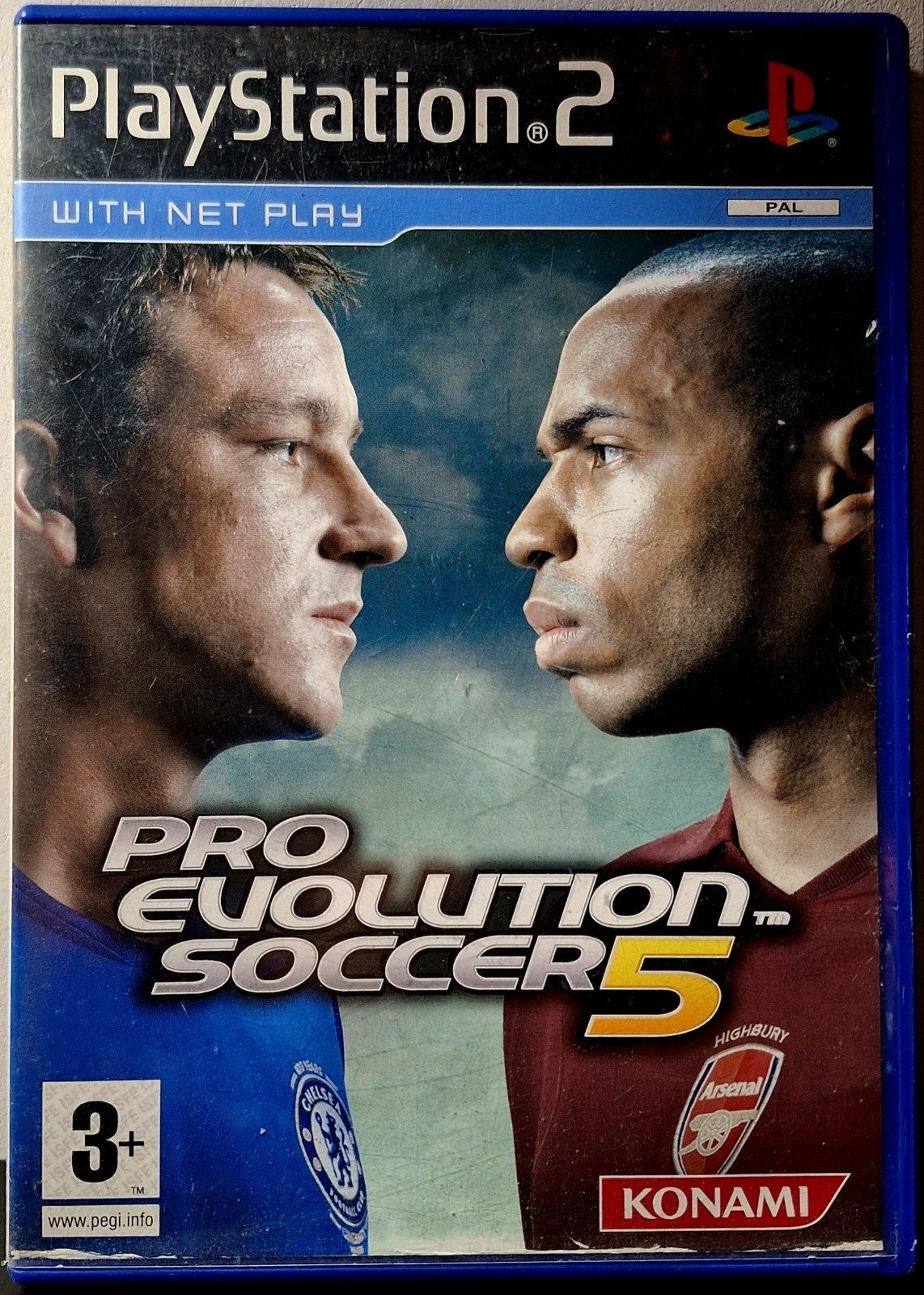 PS2 (PES) Pro Evolution Soccer 5, Games en Spelcomputers, Ophalen of Verzenden, Gebruikt, Vanaf 3 jaar