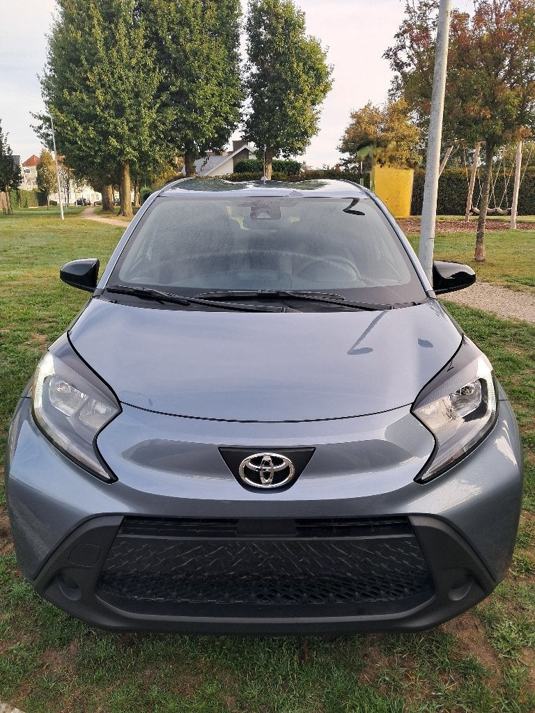 Toyota AYGO X / 1.0 VVT-i 5MT play, Auto's, Voorwielaandrijving, Stof, Blauw, Start-stop-systeem
