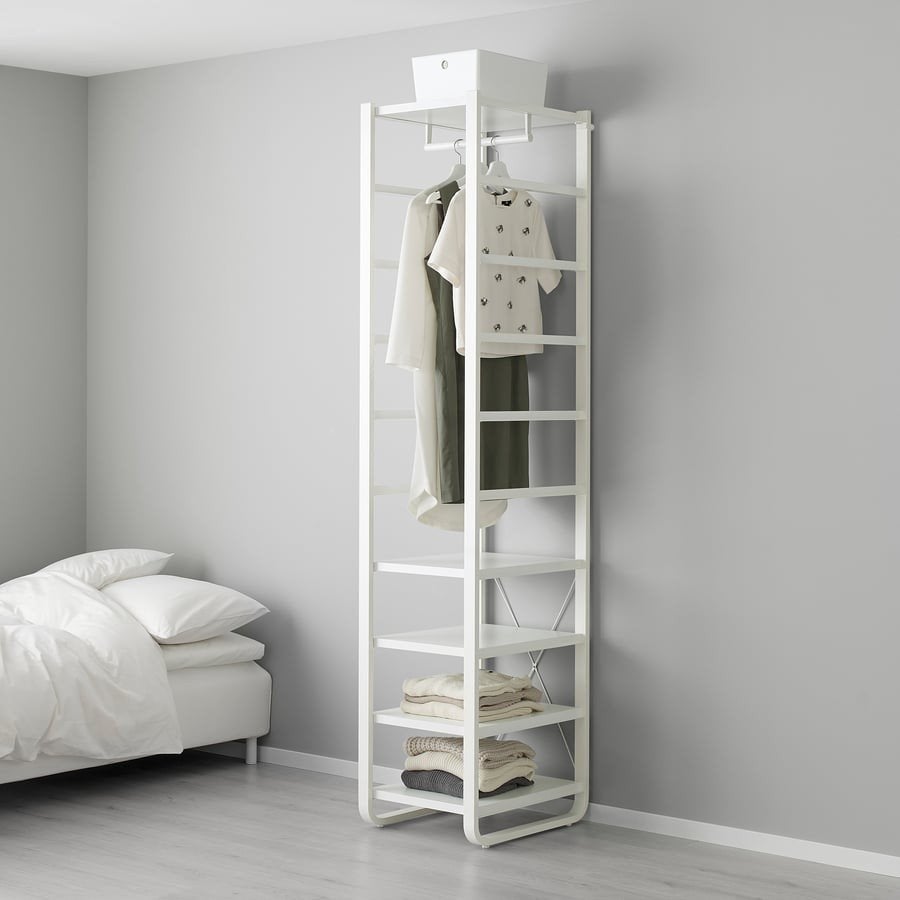 Ikea ELVARLI kledingkast
Kledingkastcombinatie, wit, 44x55x2, Huis en Inrichting, Ophalen of Verzenden, Zo goed als nieuw