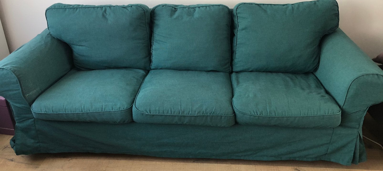 Fauteuil Ektorp (3p), 200 à 250 cm, Banc droit, Enlèvement, Utilisé