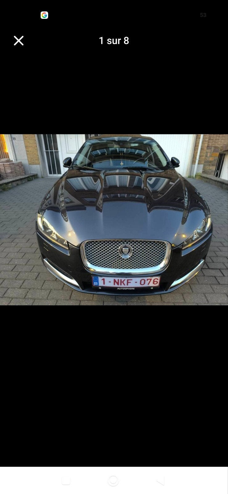 JAGUAR XF 2.2 DIESEL. TRES BON ETAT FOULL OPTION.    AUTOMAT, Autos, Achat, XF, Diesel, Automatique