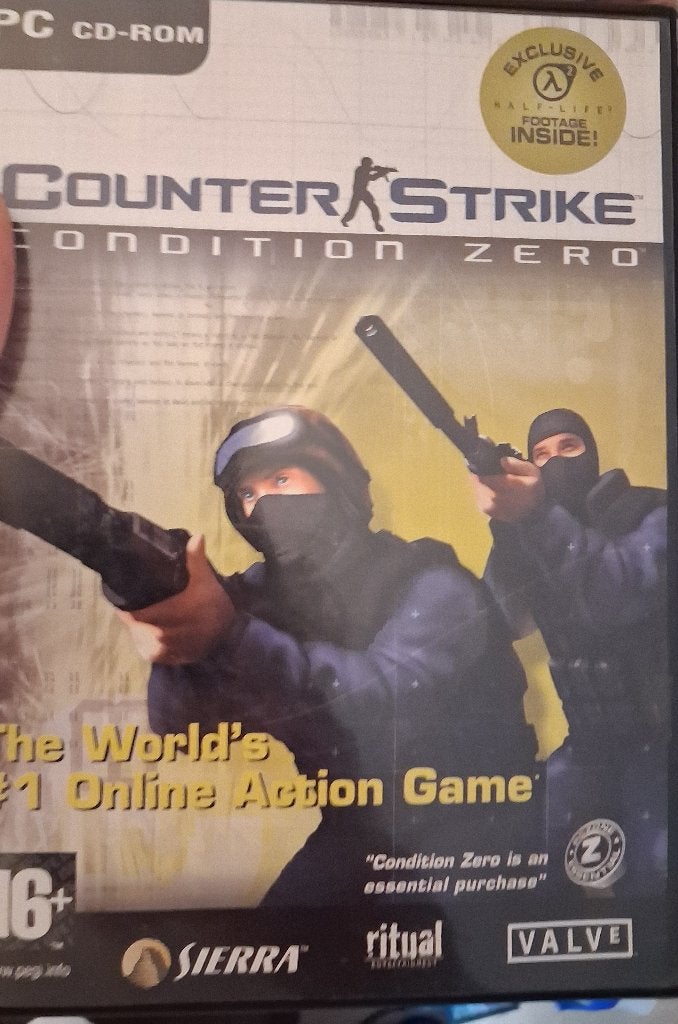 Counter-Strike condition zero PC, Games en Spelcomputers, Ophalen of Verzenden, Zo goed als nieuw, Shooter, Eén computer