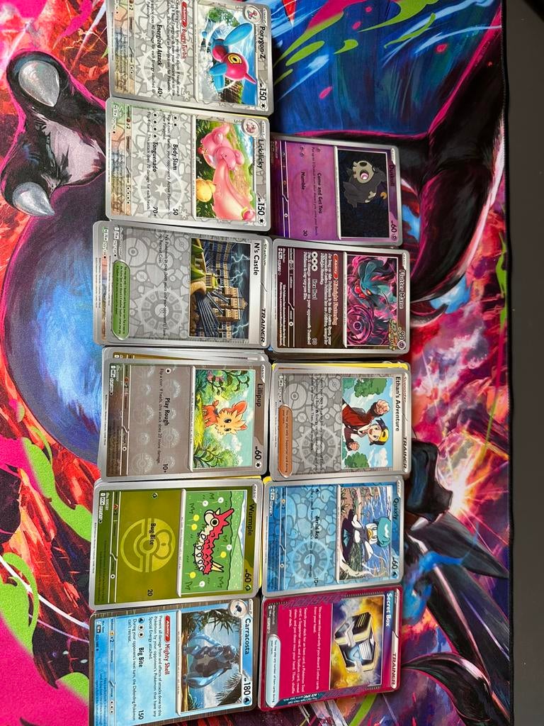 Lot pokèmon kaarten - all holo, reverse holo,…, Ophalen, Zo goed als nieuw