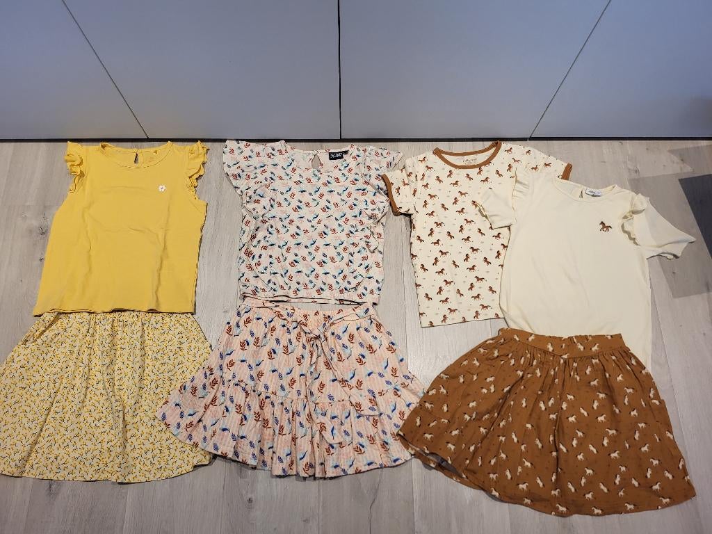Pakket zomerkledij maat 134, Ophalen, Zo goed als nieuw, Maat 134